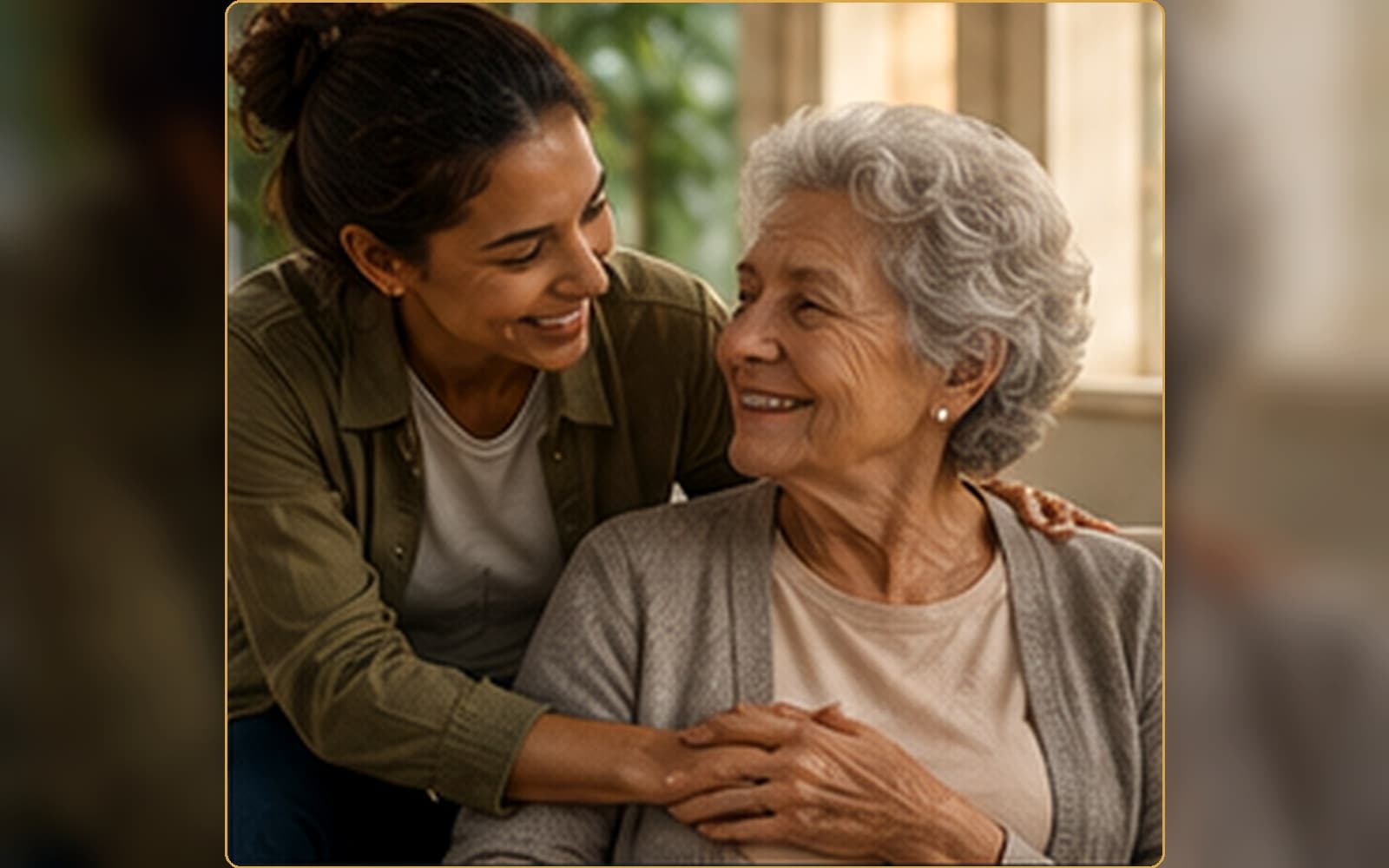 Cuidado Sênior, Residencial & Home Care — Horizontes da Autoestima Sustentada (imagem editorial maison)