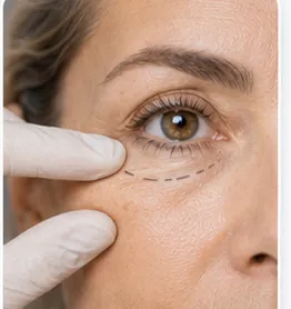 Blefaroplastia Inferior — quadro ilustrativo de soluções