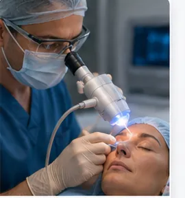 Blefaroplastia a Laser — quadro ilustrativo de soluções