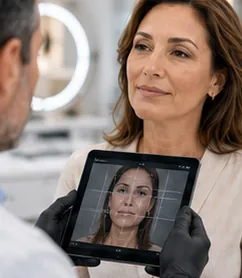 Planejamento Facial Feminino — quadro ilustrativo de soluções