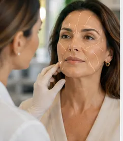Harmonização Facial Completa — quadro ilustrativo de soluções