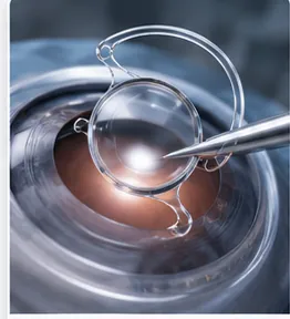 Implante da Lente Intraocular — quadro ilustrativo de soluções